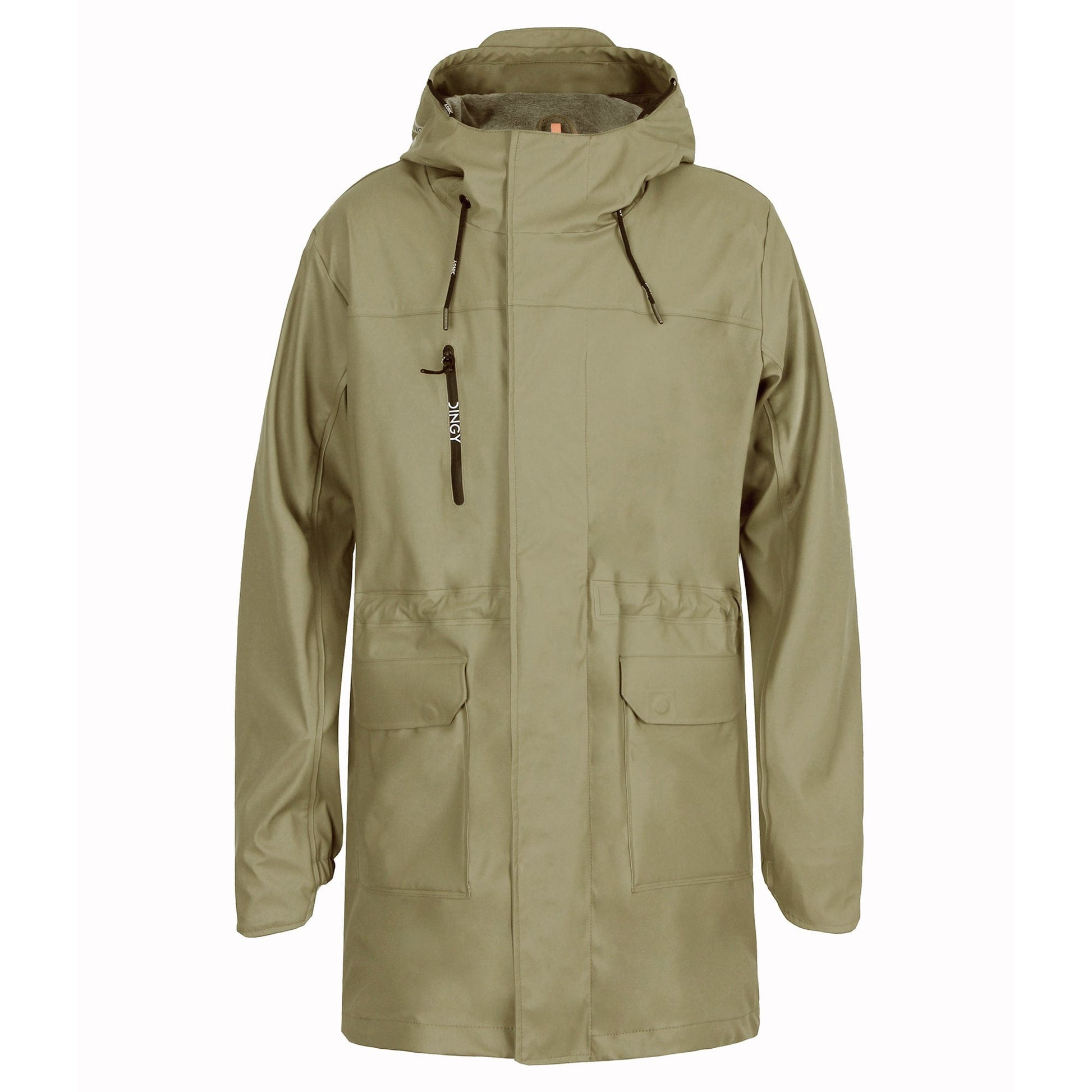 ArmyGreen / S Casual Pu-Regenmantel FüR Herren WILLIAM