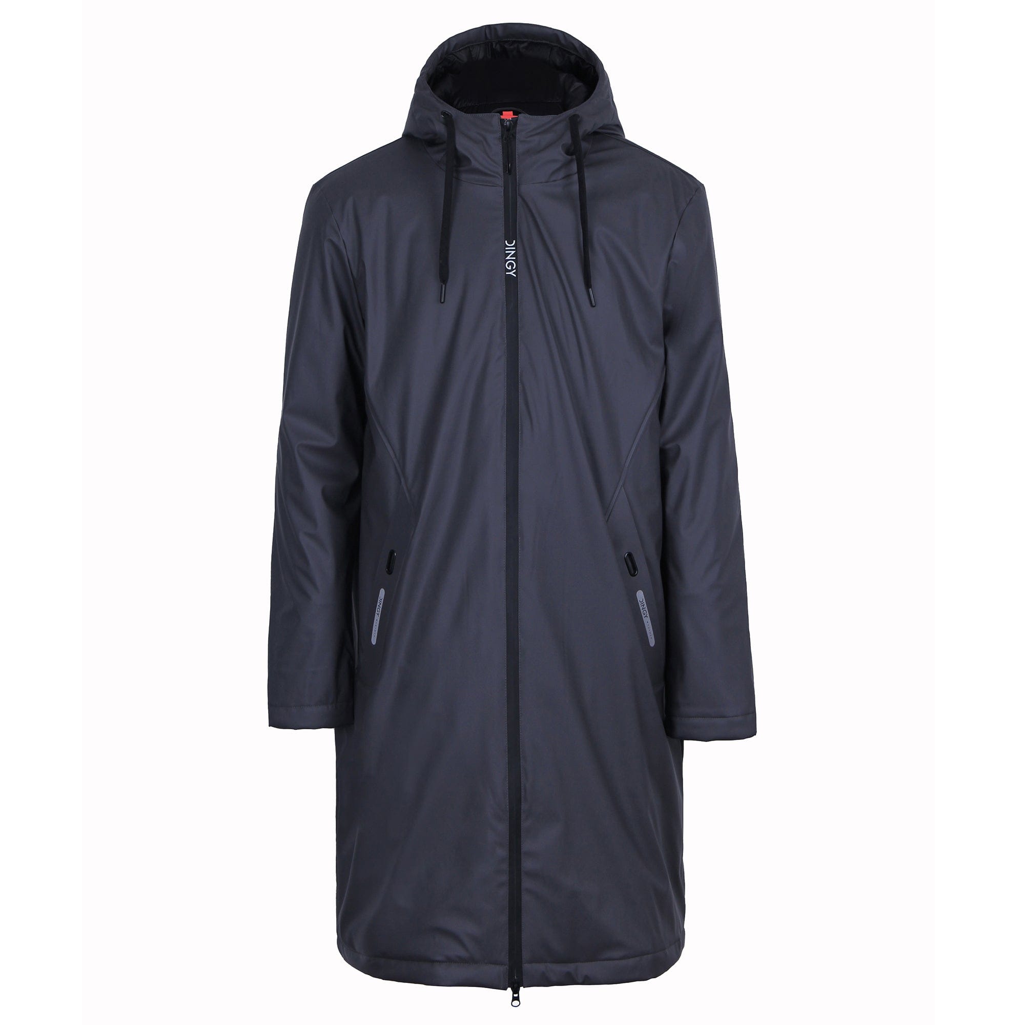 Bronze / L Herren Casual Pu Winter Regenmantel JAMES-A