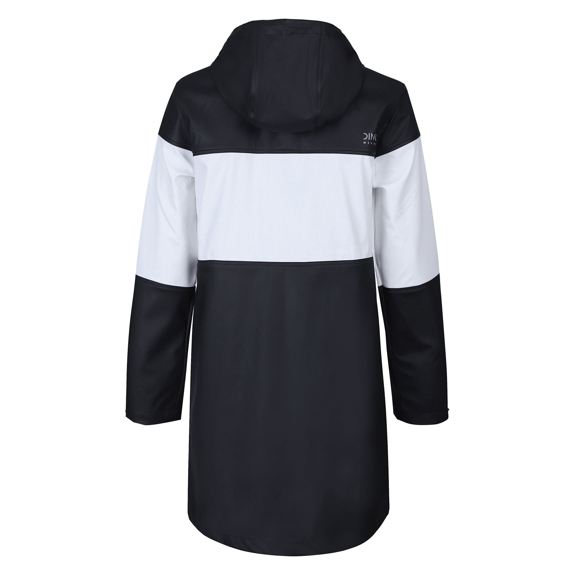 Damen 3 In 1 Freizeit Pu Colorblock Regenmantel EMILY-A