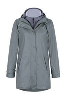 Damen 3 In 1 Freizeit Pu Regenmantel HELEN
