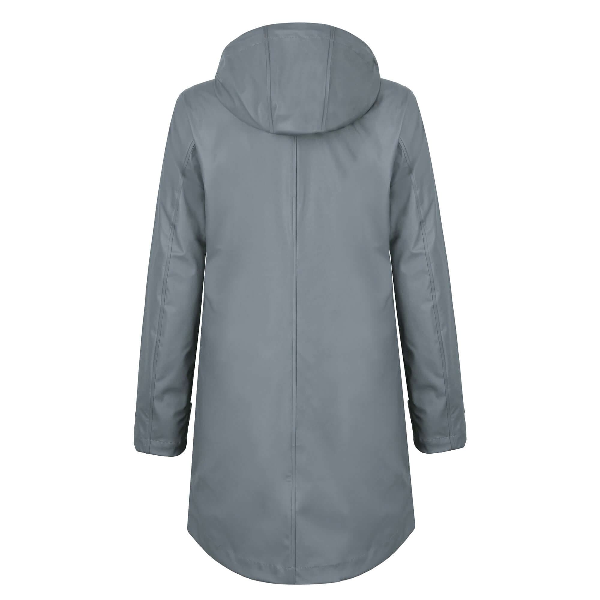 Damen 3 In 1 Freizeit Pu Regenmantel HELEN