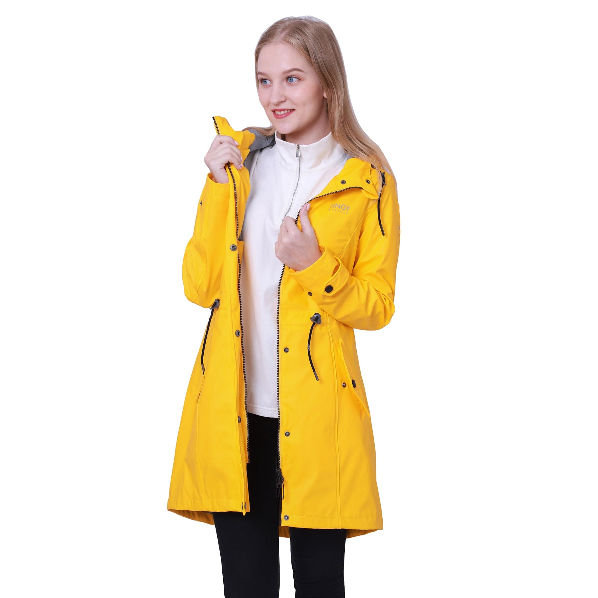 Damen Freizeit-Pu-Regenmantel WENDY