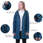 Damen Freizeit-Pu-Regenmantel WENDY