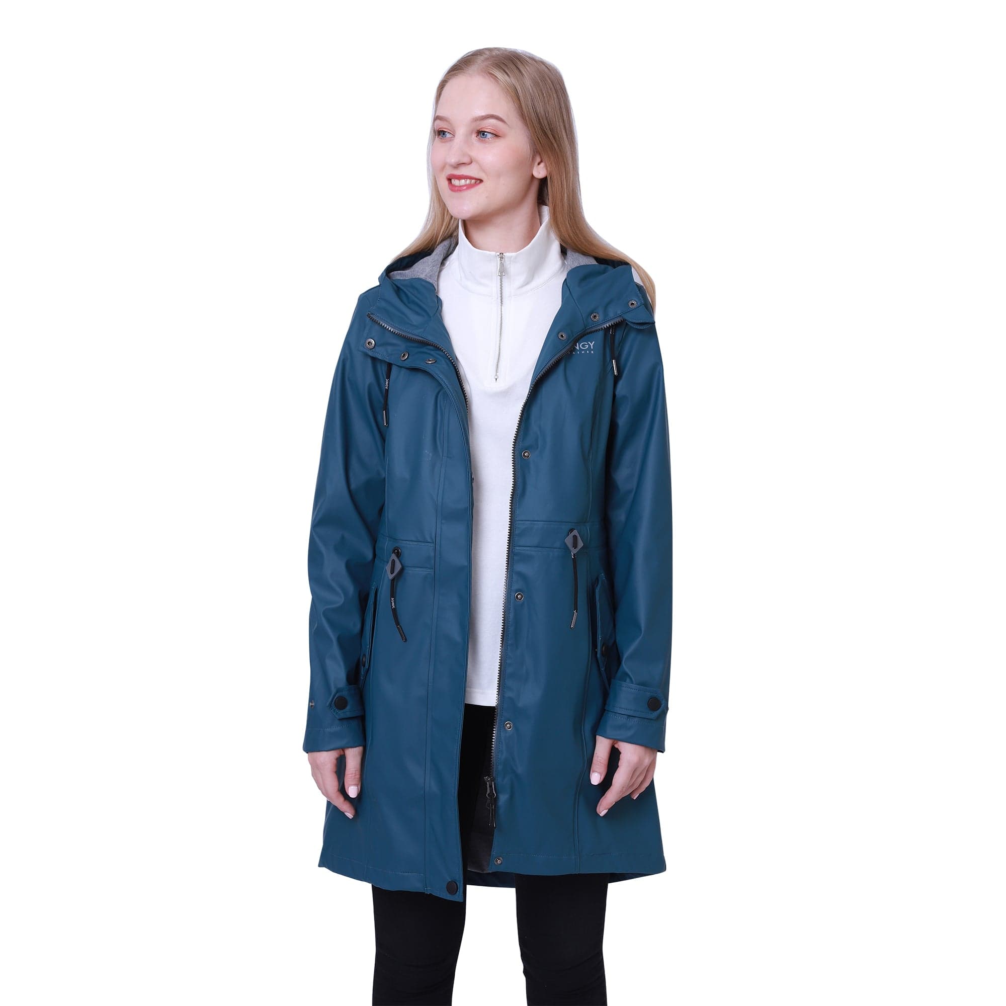 Damen Freizeit-Pu-Regenmantel WENDY