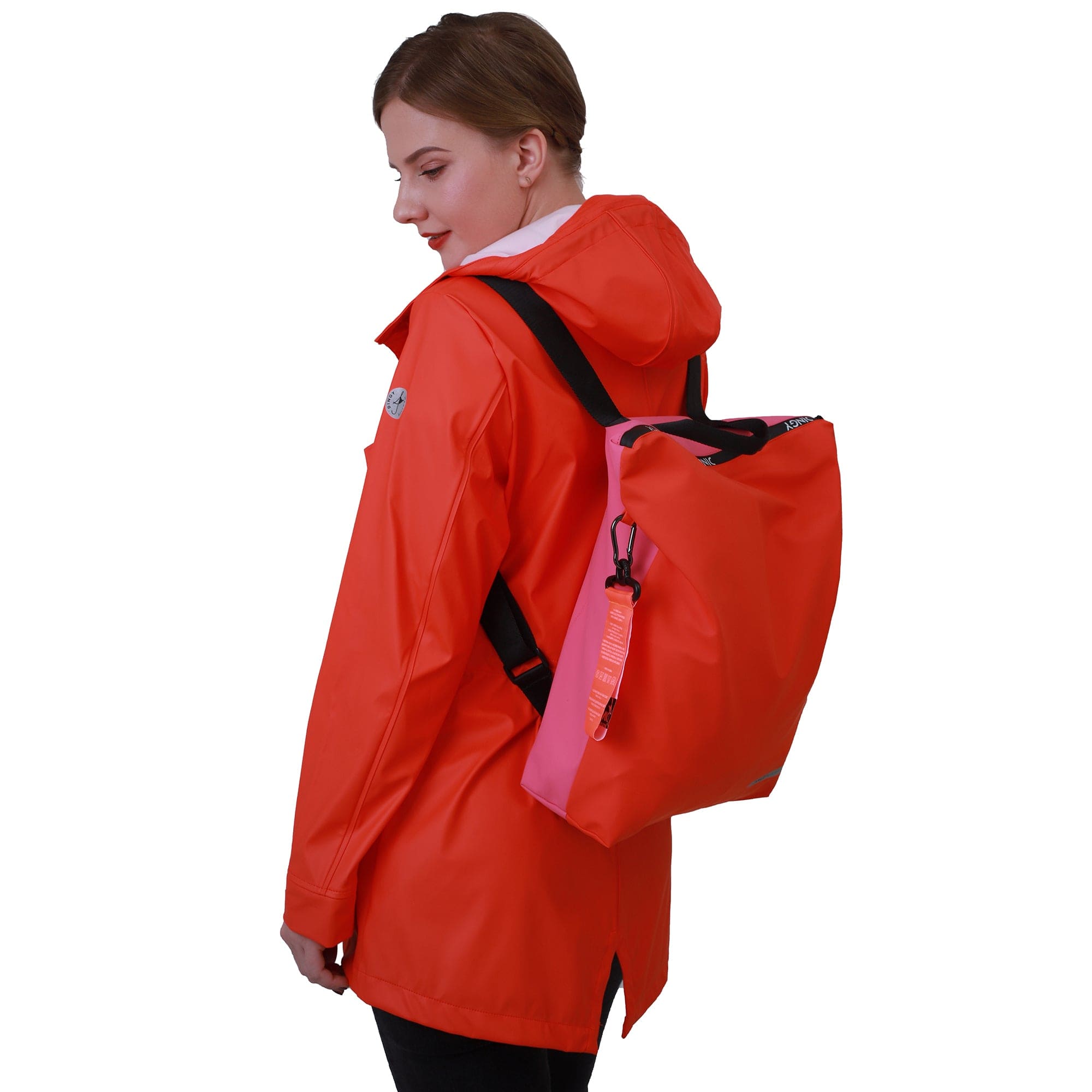 Damen Modischer wasserabweisender Regenrucksack Olga