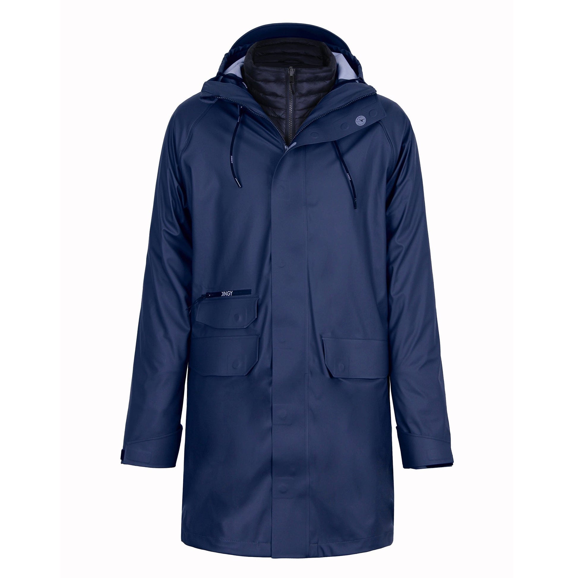 Gummi Regenjacke Gummijacke Herren Raincoat Regenmantel 54