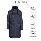 Herren Casual Pu Winter Regenmantel JAMES-A