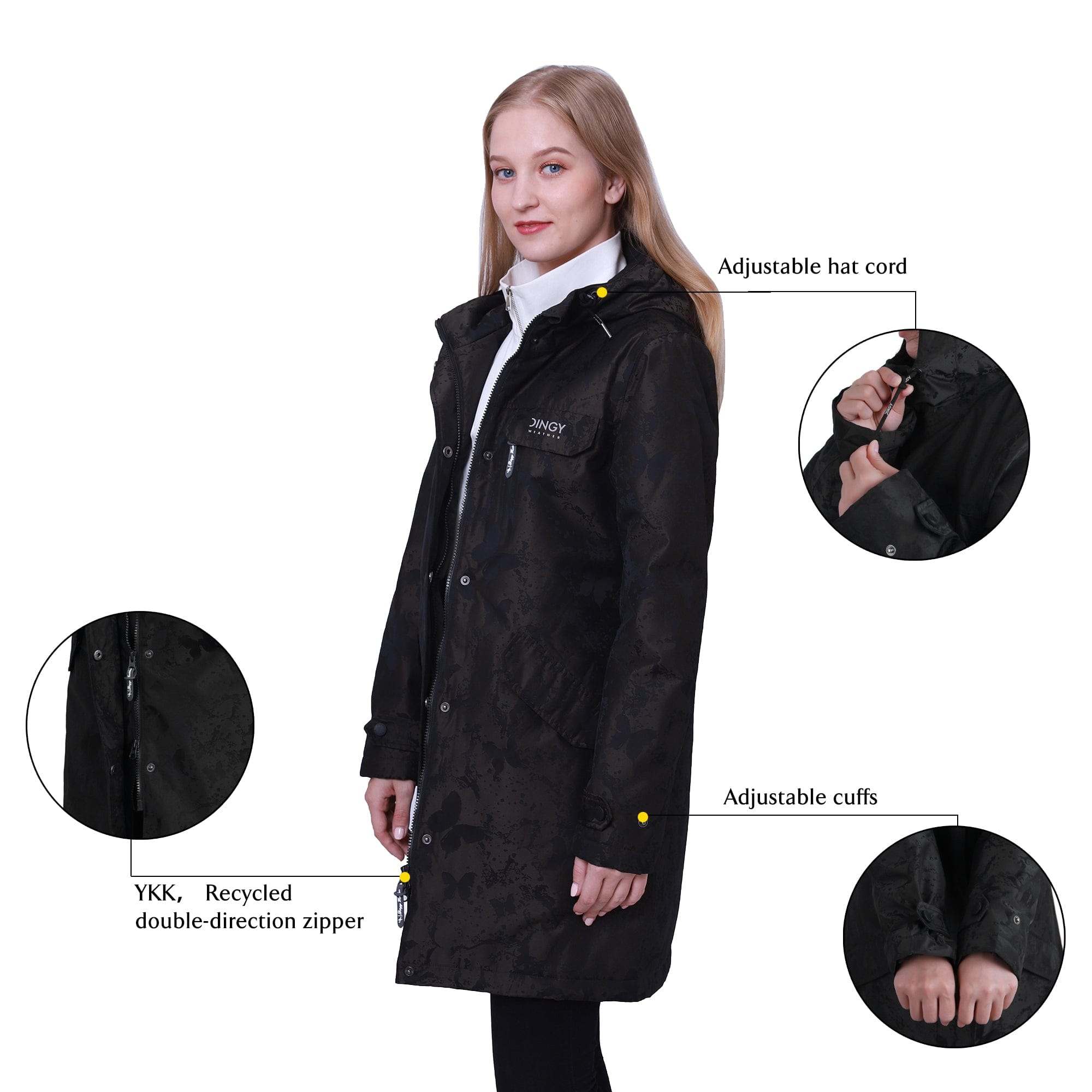 LäSsiger Damen-Wintermantel JESSICA-S
