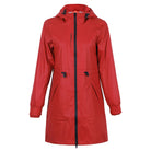 Rose Red / S Damen Freizeit Pu-Regenmantel JASMINE