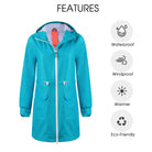 Wasserdichte Regenjacke FüR Damen SHERRY